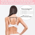 thumbnail image 7 of Unique Bargains 3Pairs Invisible Clear Bra Strap Adjustable Shoulder Strap ABS 18mm 18mm, 7 of 7