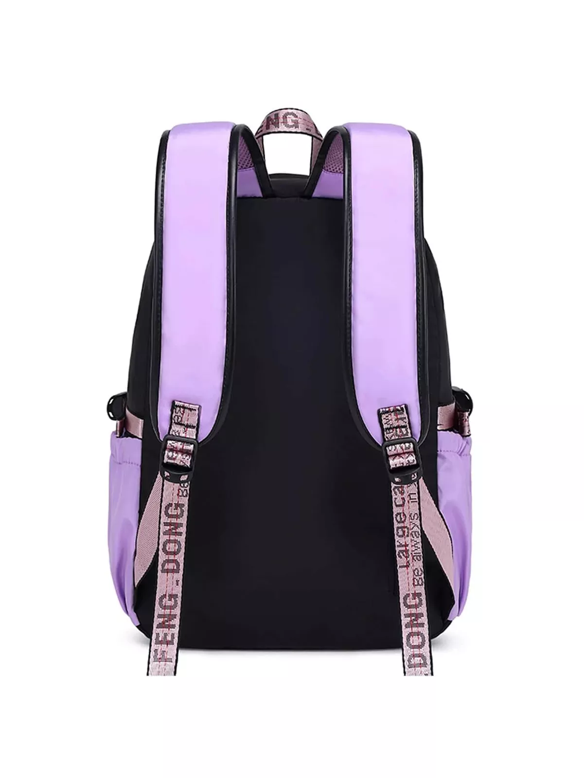 Mochila escolar con puerto USB de carga, para laptop, de viaje, de hombro, tipo rucksack 4