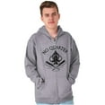 thumbnail image 5 of No Quarter Flag Mercy Defend Freedom Unisex Plus Size Zip Hoodie Brisco Brands 3X, 5 of 6