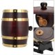 thumbnail image 3 of Carril de Vino de de Roble Vintage de 1.5L para Whisky Fugas de Hecha A Mano Probada Mejore El Sabor Con El Tiempo Con Conmacenamiente de Soporte para Brandy Tequila Corcho, 3 of 7