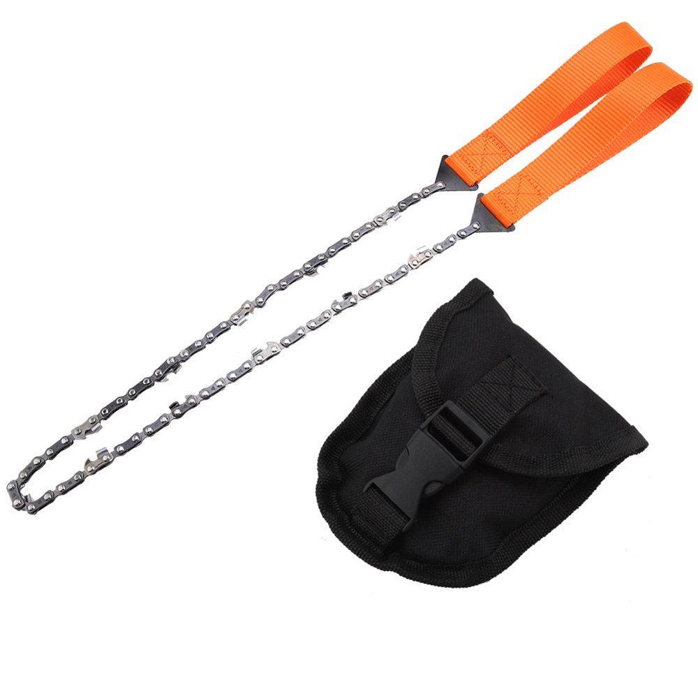 Mgaxyff Portable Handheld Survival Chain Saw Emergency Chainsaw with
