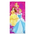 thumbnail image 2 of Towel - Disney - Princess - Pink Bath/Beach New 007675, 2 of 2