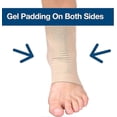 thumbnail image 4 of Calcetines de protección para el tobillo, mangas maleolares con almohadillas de gel para botas, patines, férulas y aparatos ortopédicos - 1 par s202412245128, 4 of 5
