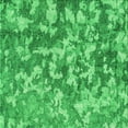 thumbnail image 1 of Ahgly Company Machine Washable Indoor Square Transitional Neon Green Area Rugs, 6' Square, 1 of 7