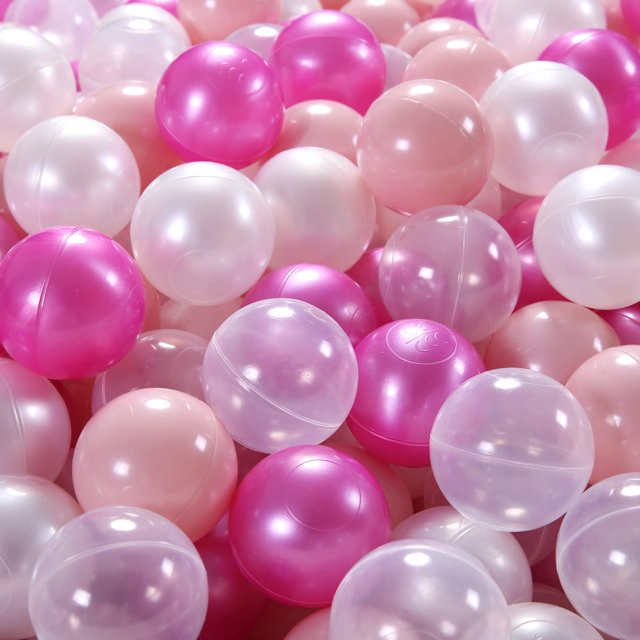 Bolas para Piscina de Pelotas GUESVOT Plástico Libre de BPA 100 unidades de 5.6 cm para Niños Pequeños