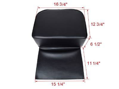 TMS Black Barber Beauty Salon Spa Equipment Styling Chair Child Booster Seat Cushion 