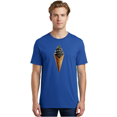 thumbnail image 2 of Black-Ice-Cream-Cone Mens Graphic Tee, 100% Cotton, Casual Summer Wear BAA164, 2 of 2