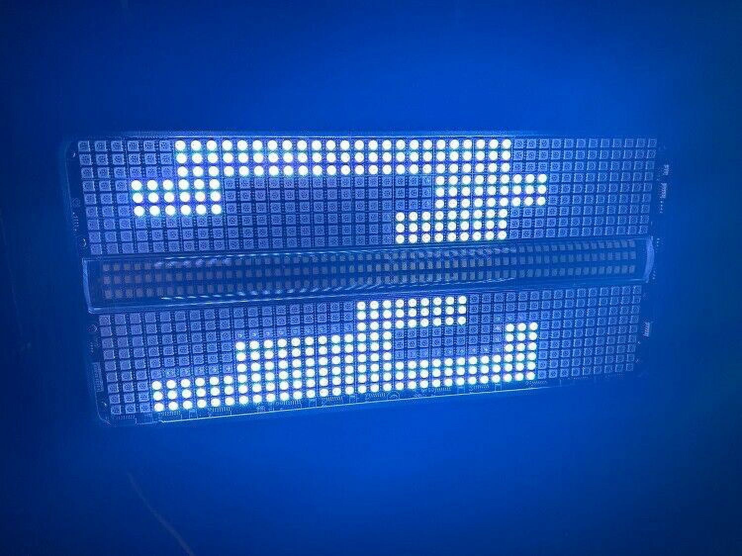 New Flash Disco DJ Lighting RGB 80 Zones White 10 Zone LED Strobe Light