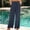 Navy, variant on Olyvenn Wide Leg Pants Woman Linen High Waisted Pull On Flowy Casual Baggy Drawstring Palazzo Trousers Pants Resort Wear Navy S