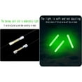 thumbnail image 3 of czcpp-20 Pcs (10 Pack) M/L/XL Clip Fishing Rod Glow Sticks, Fishing Lights for Rods, Fishing Pole Green Light Sticks Bulk Kit, 3 of 4