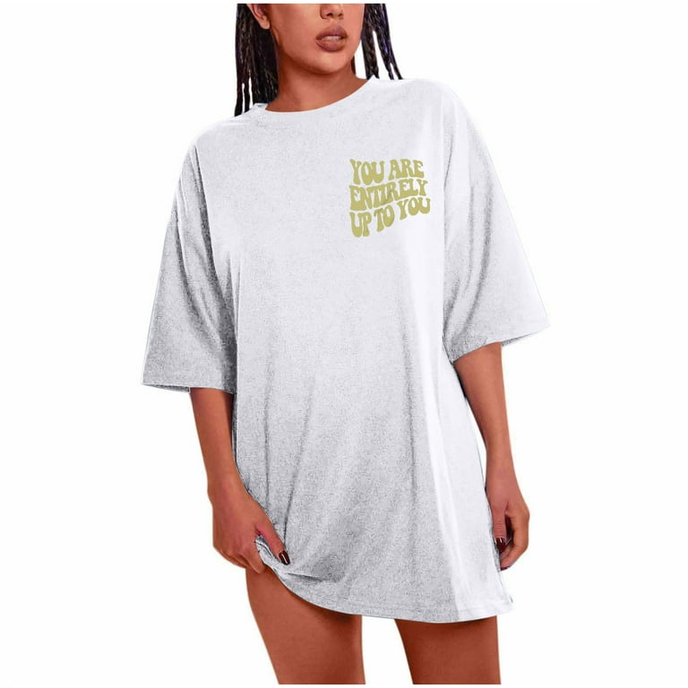 Ichuanyi Womens Shirts Clearance, Oversized T Shirts For Women