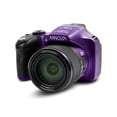 thumbnail image 1 of Minolta Pro Shot 20 Mega Pixel HD Digital Camera with 67x Optical Zoom, Full 1080p HD Video & 16GB SD Card (Purple), 1 of 3