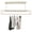 Off-white Color, variant on Foldable Clothes Drying Rack, Electric Ceiling Mounted Retractable Clothesline with Remote, 110V 8-Rod Wall Mount Drying Rack for Indoor Outdoor