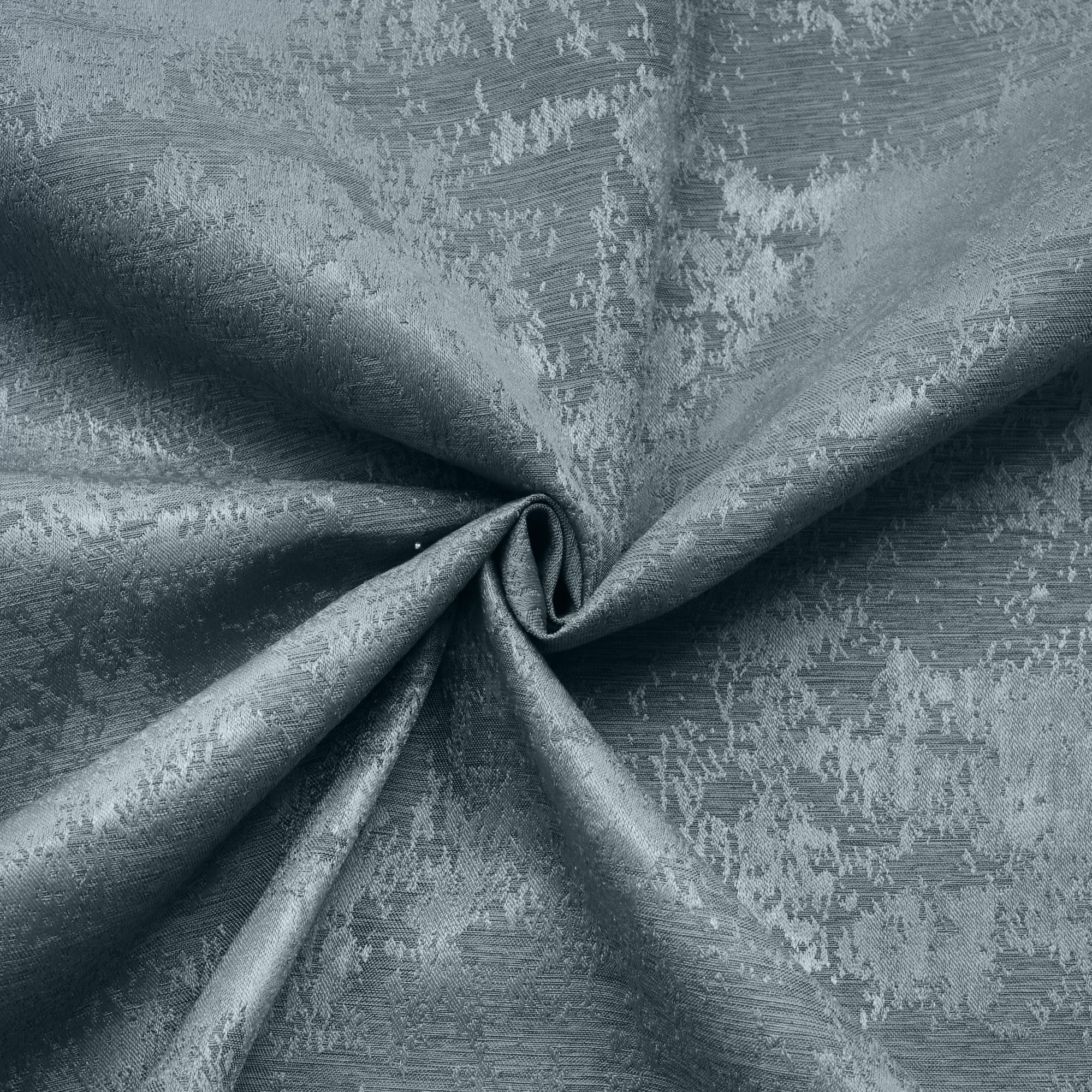 Loft Living Paisley Light Filtering Grommet Indoor Curtain 52 x 84 in Steel Blue