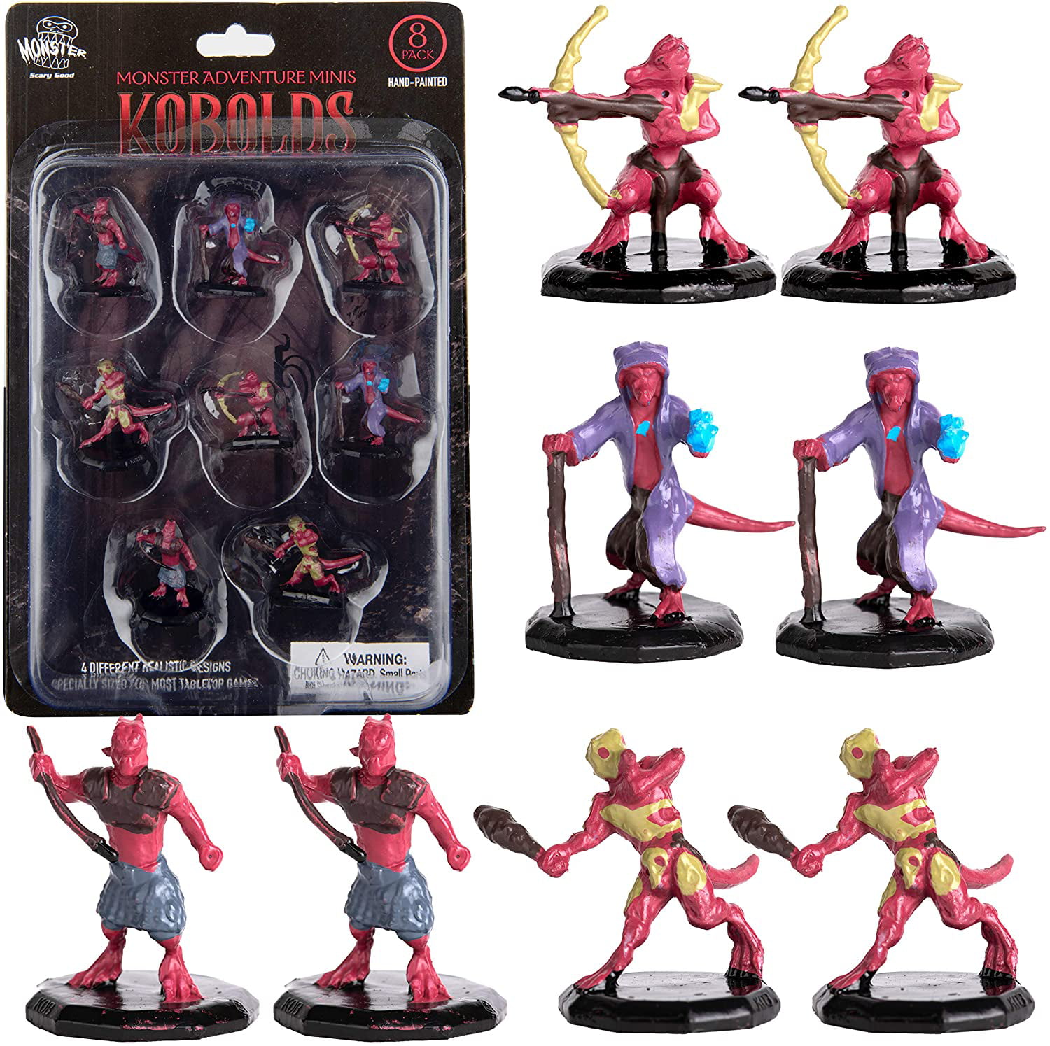 8pcs LADY Figure Fit For Dungeons & Dragon D&D Toys Marvelous Miniatures #K 