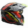 thumbnail image 2 of LS2 X Force Adult Off-Road Motorcycle Helmet - Gloss White/Black/Orange / Medium, 2 of 2