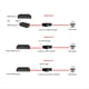 thumbnail image 2 of Extensor POE IEEE 802.3af/At, 1 Entrada, 2 Salidas, 2 Puertos, Extensor e Inyector POE, VLAN 10/100/1000 Mbps, Máx. 250 M, 30 W, 2 of 5