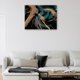 thumbnail image 2 of Cuadro Decorativo | Fine Art Tj | Resumen De Pinceladas De Arena Azul Por Dp Gallery - 112 x 147 cm, 2 of 4