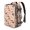 Thanksgiving Roast Turkey Pie Pattern, variant on Thanksgiving Pumpkin Leaf Stripe Pattern Travel Laptop Backpack, Business Rucksack with Multi Compartments & USB Port, Water Resistant Twill Gifts for Travel Business School