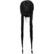 thumbnail image 2 of Fiudx Ofertas Flash Del Día Solo En Línea Peluca De Pelo Sintético Con Frente De Encaje Natural, Pelucas De Encaje Negras Largas Para Mujeres Negras, 2 of 6