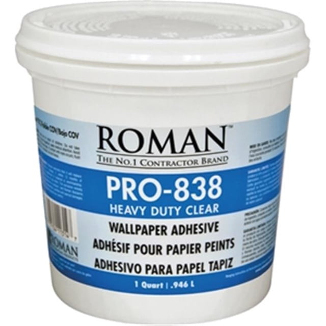 Roman Decorating Products PRO-838 1 qt Adhésif Résistant Clair
