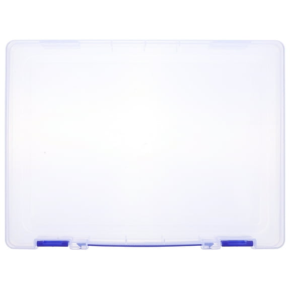 FUEENIRVA Wear Resistant Transparent Office File Organizer Convenient Desktop Storage