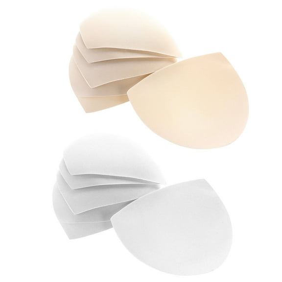 ELAYARD 6Pairs Bra Inserts Pads for Bra Use Assorted Color Removable Lightweight Design