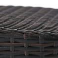 thumbnail image 7 of Mogul Round Wicker Barrel Side Table, Multibrown, 7 of 7