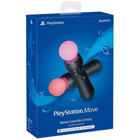 Sony PlayStation Move Sony Lot Of 2 PCS Black For PlayStation 4 Micro USB Model PS4 (Pre-Owned: Like New)