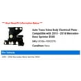thumbnail image 2 of Auto Trans Valve Body Electrical Plate - Compatible with 2010 - 2016 Mercedes-Benz Sprinter 3500 2011 2012 2013 2014 2015, 2 of 2