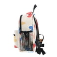 thumbnail image 4 of FORMRS Kids School Backpack with Front Zippered Pocket 12" Student Travel Daypack, Red Butterflies, 4 of 6