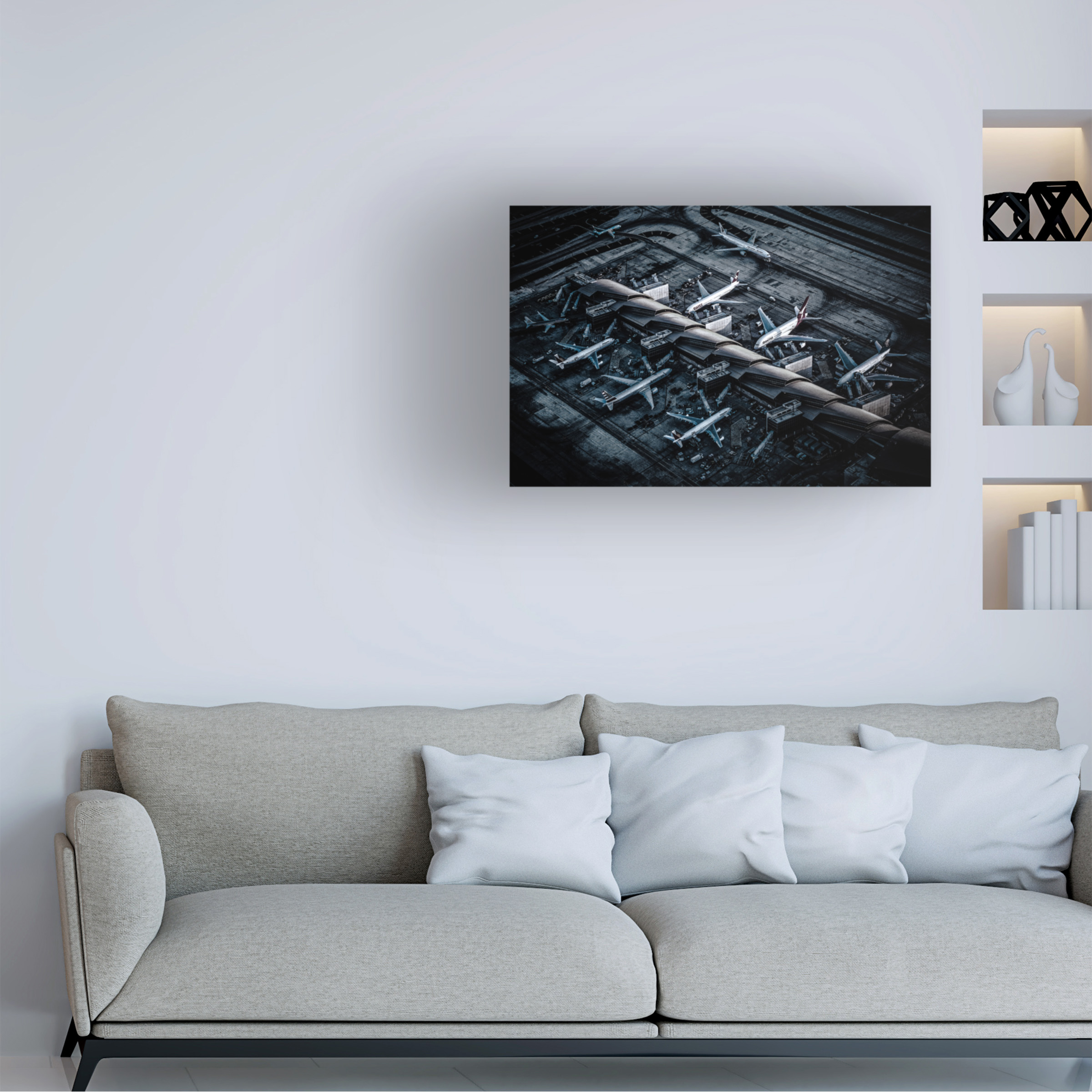 Andreas Agazzi 'Above Lax' Canvas Art