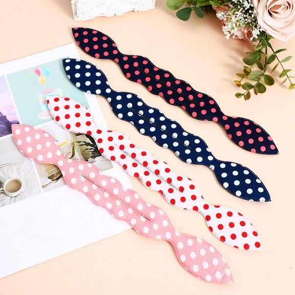 LEDMOMO 4Pcs Lazy Hair Bun Maker Soft Sponge Material Hair Styling Tool in Multiple Colors for Versatile Hairstyles