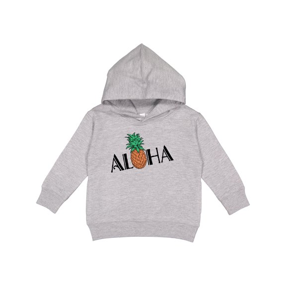 Inktastic Aloha with Pineapple Toddler Hoodie