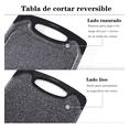 thumbnail image 4 of "3 Piezas Tablas Para Picar De Cocina Mango Alimentos Asa Gris ", 4 of 5