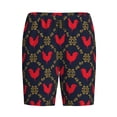 thumbnail image 6 of Daiia Red Rooster Mens Woven Stretch Pajama Short,Short Pajama Pants-Large, 6 of 7