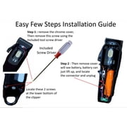 PerfectESell Battery Replacement for Wahl Magic Clip Clipper Hair Cordless Designer Senior Sterling-4 Beretto Super Taper Part 93837-OO1 + Tool Repair Fix Dead Power Issue