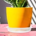thumbnail image 1 of COOPHYA 10 Pcs Plateau de Rempotage en Plastique Transparent Rond Protection de Sol pour Plantes d'Intérieur Propriétaires, 1 of 8