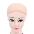thumbnail image 3 of 4Pcs Wig Stocking Caps Elastic Breathable Beauty Supplies Wig Close End Fishnet Mesh for Salon, 3 of 8
