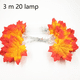 thumbnail image 2 of Laklulu Guirnalda de hojas de arce de otoño, luces de hadas, cadena de luces impermeables para decoración de Halloween de Acción de Gracias, 2 of 5