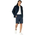 thumbnail image 4 of PAIGE Men's Thompson Stretch Twill Casual Classic Fit Shorts Deep Anchor Blue-40, 4 of 8