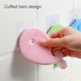 thumbnail image 4 of TERGAYEE Silicone Scrubber,Soft Baby Hair Brush Silicone Shower Brush& Hair Scalp Massager with Suction Cupped Bath Shower Body Brush for Adults and Kids, 4 of 6