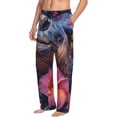 thumbnail image 6 of Sikiie Realistic Flower Turtle Mens Pajama Pants Sleep & Lounge Pants, PJ Bottoms With elastic waistb and Pockets Large, 6 of 6