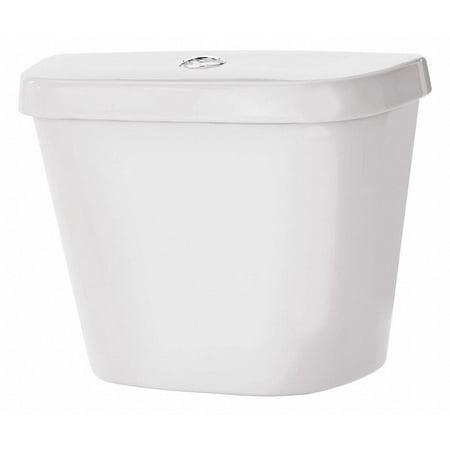 Gerber Viper? 0.9/1.2 gpf Toilet Tank, Top Button Actuator, White GDF28591