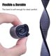 thumbnail image 3 of 18mm 20mm 22mm Nylon Strap for Garmin Vivoactive 3 4 4s Band Watch Venu 2 2s SQ Forerunner 645 Bracelet Nylon - Nylon Red, 3 of 5