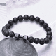 thumbnail image 3 of Collar Con Dije Disco Pesa Cadena Acero Inoxidable Gym Fit Belug, Negro, 3 of 5