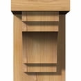 thumbnail image 2 of 5 1/2"W x 8"D x 8"H Mediterranean Smooth Corbel w/Backplate, Western Red Cedar, 2 of 9