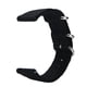 thumbnail image 2 of Correa de reloj de lona de nylon para reloj Honor Watch1 | Acentos de cuero - Ajuste ajustable 14-18cm Muñeca | Reemplazo fuerte y duradero | Se adapta a la mayoría de los relojes inteligentes | 1, 2 of 5