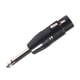 thumbnail image 2 of Conector XLR de 3 clavijas a controlador de adaptador de enchufe de 6,35 mm Hugo adaptador xlr hembra a trs, 2 of 8