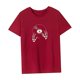 thumbnail image 4 of Camiseta para mujer verano ropa suave moda cuello redondo camiseta para mochilero deportes XL, 4 of 7